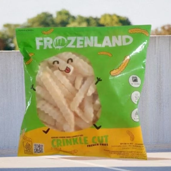 

Kentang Crincle Cut Frozenland 500 gram