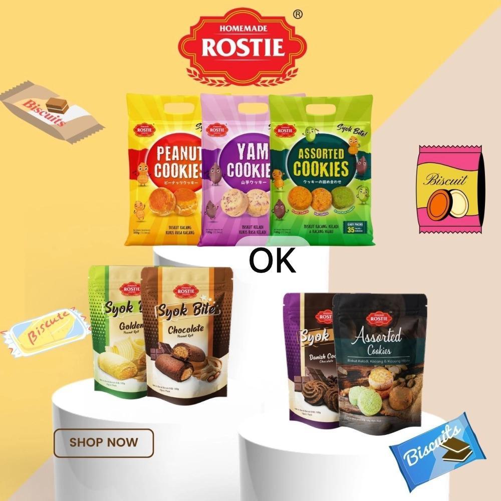 

OK9256 Rostie Syok Bite Biskut / Biskut Roti Cemilan Roti Cookies Import