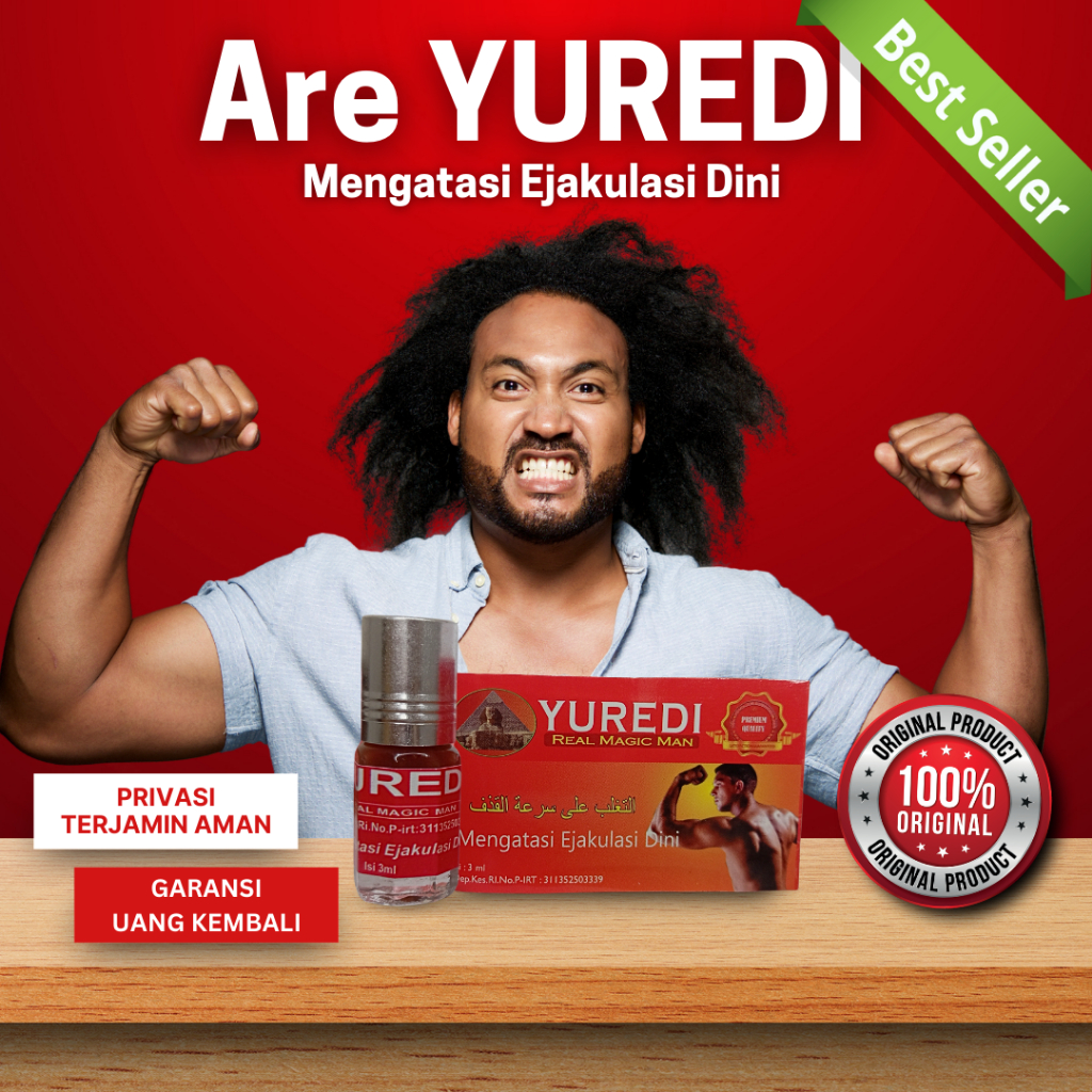 Yuredi Herbal Kuat Tahan Lama Tanpa Kebas Atasi Edjakulasi Dini Tanpa Kebas Original