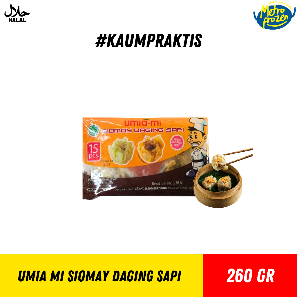 

UMIA-MI Siomay Daging Sapi 260gr