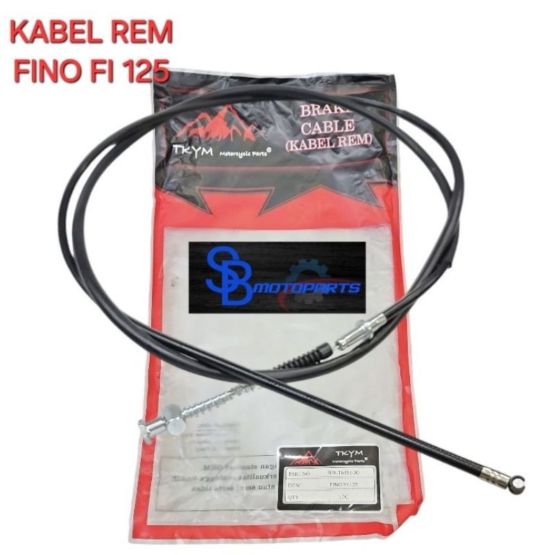 KABEL REM TALI REM BELAKANG FINO FI 125 INJEKSI  BEST QUALITY