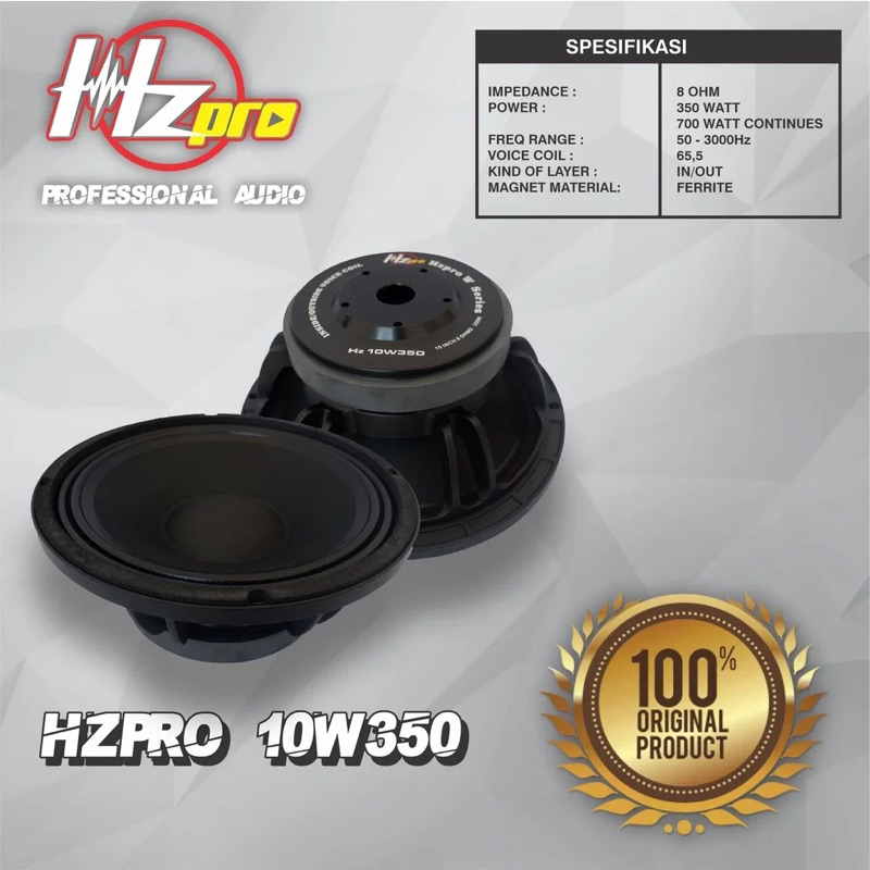 SPEAKER HZ PRO 10W350