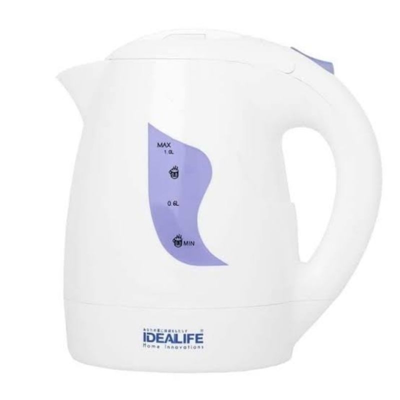 Cerek Listrik Pemanas Air Listrik kapasitas 1 Liter IDEALIFE