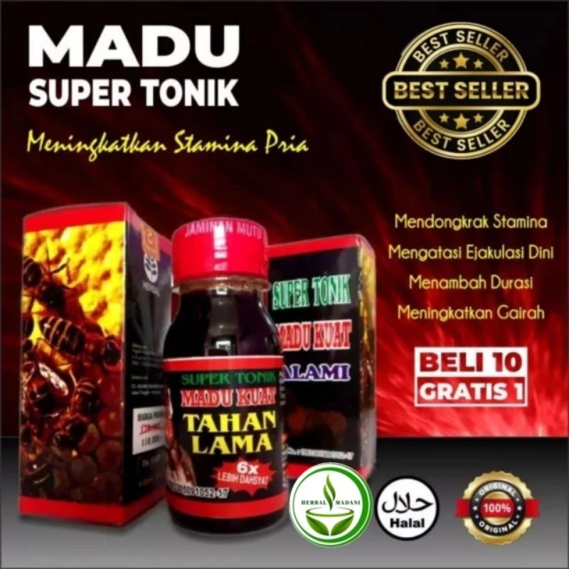 Madu Stamina Pria Dewasa Tahan Lama  original original 100%