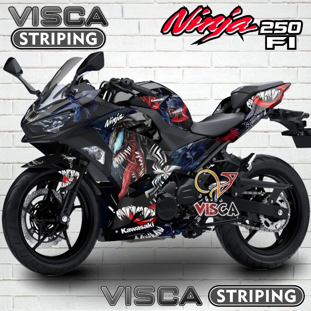 Decal Ninja 250 FI 2018 Full Body - Stiker Ninja 250 FI 2018 Full Body - Dekal Ninja 250 FI 2018 Ful