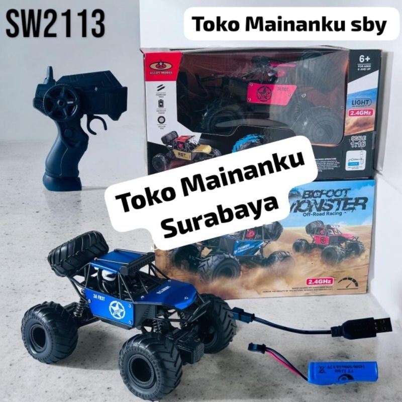 Mobil Remote Control RC Offroad Bigfoot body metal 2,4ghz