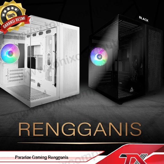 Paradox Gaming Case Rengganis | Casing PC Gaming | PC Gaming Case