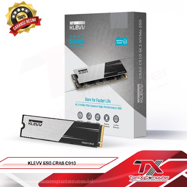 KLEVV SSD CRAS C910 500GB | 1TB M.2 2280 NVMe PCle Gen4 x4