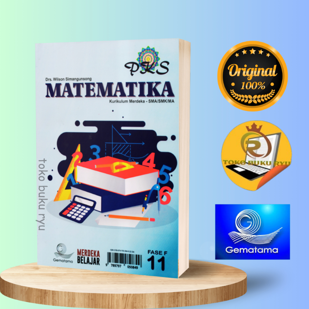 Buku Matematika PKS Kelas 2/11 SMA Kurikulum Merdeka Gematama