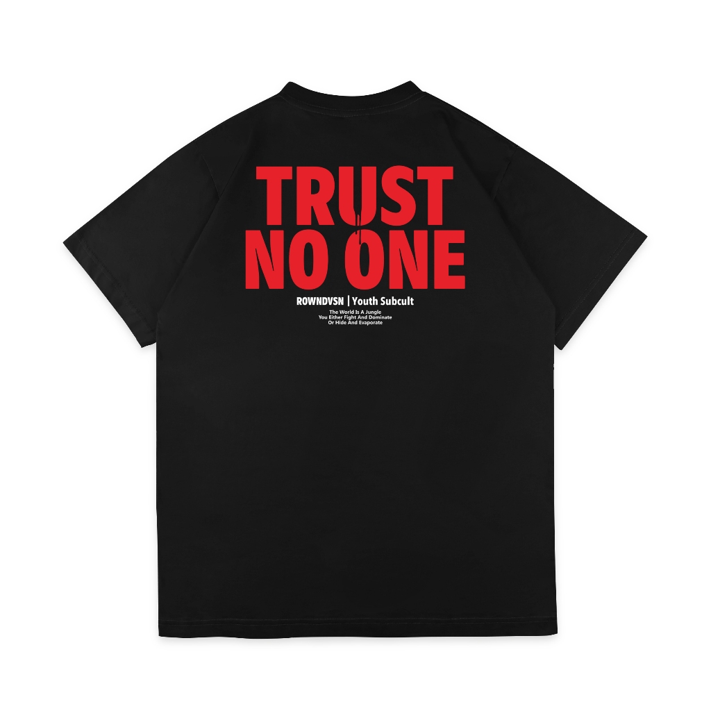 Rown dvsn Warehouse T-Shirt - Rown Division Kaos Dropperium Black