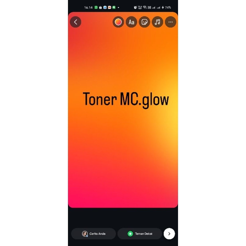 toner mc glow