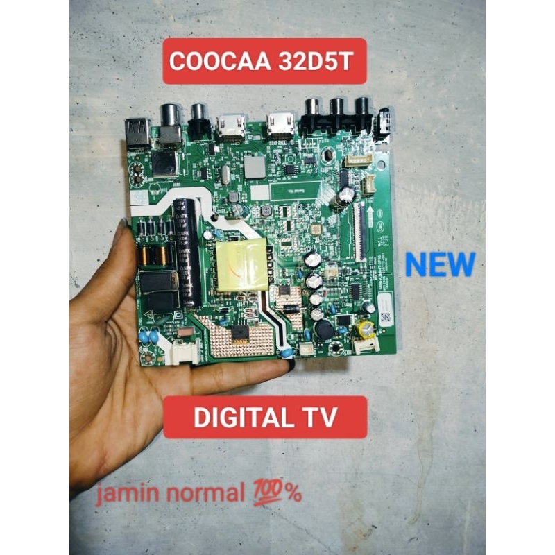 MB MAINBOARD TV LED COOCAA 32D5T / MB TV COOCAA 32D5T / MESIN TV COOCAA 32D5T