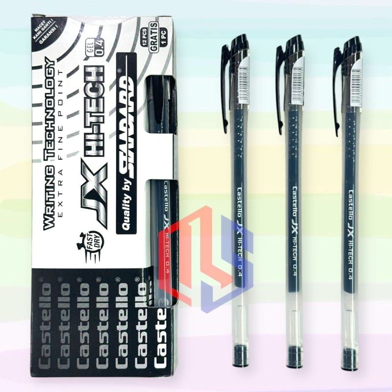 

Pulpen / Ballpoint / Pen JX Hi-tech Standard (12pcs)