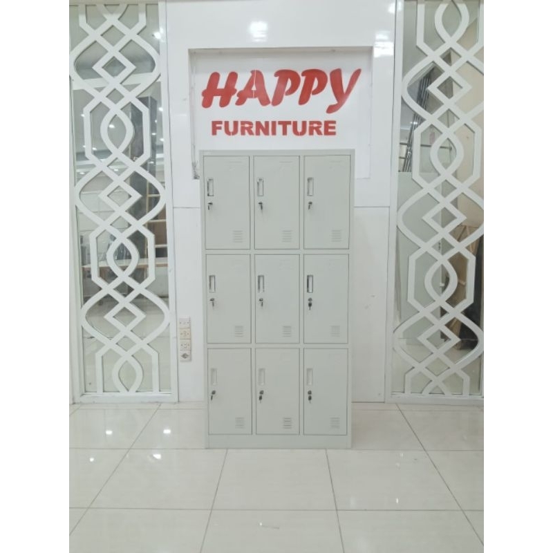 Locker Besi 9 pintu