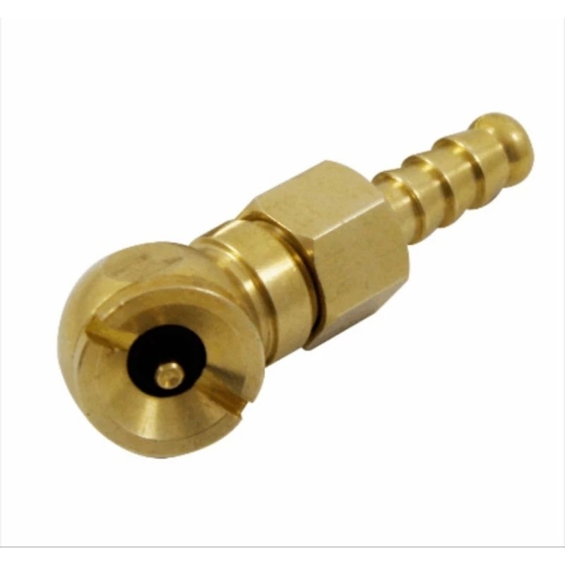 Tire Chuck pengisi pompa ban Brass model keong kuningan heavy duty