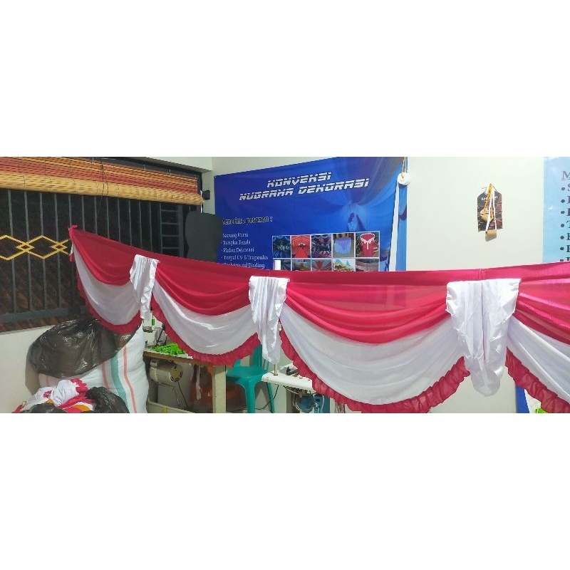 Rumbai tenda model mayang