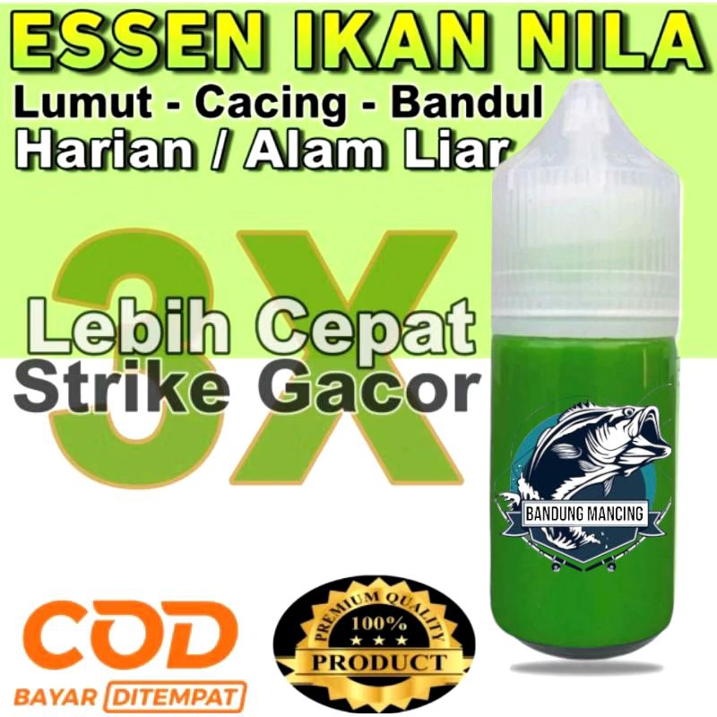 Essen Khusus Ikan Nila Liaran Dan Kolam Paling Manjur Essen Khusus Ikan Nila Media Lumut Cacing Band