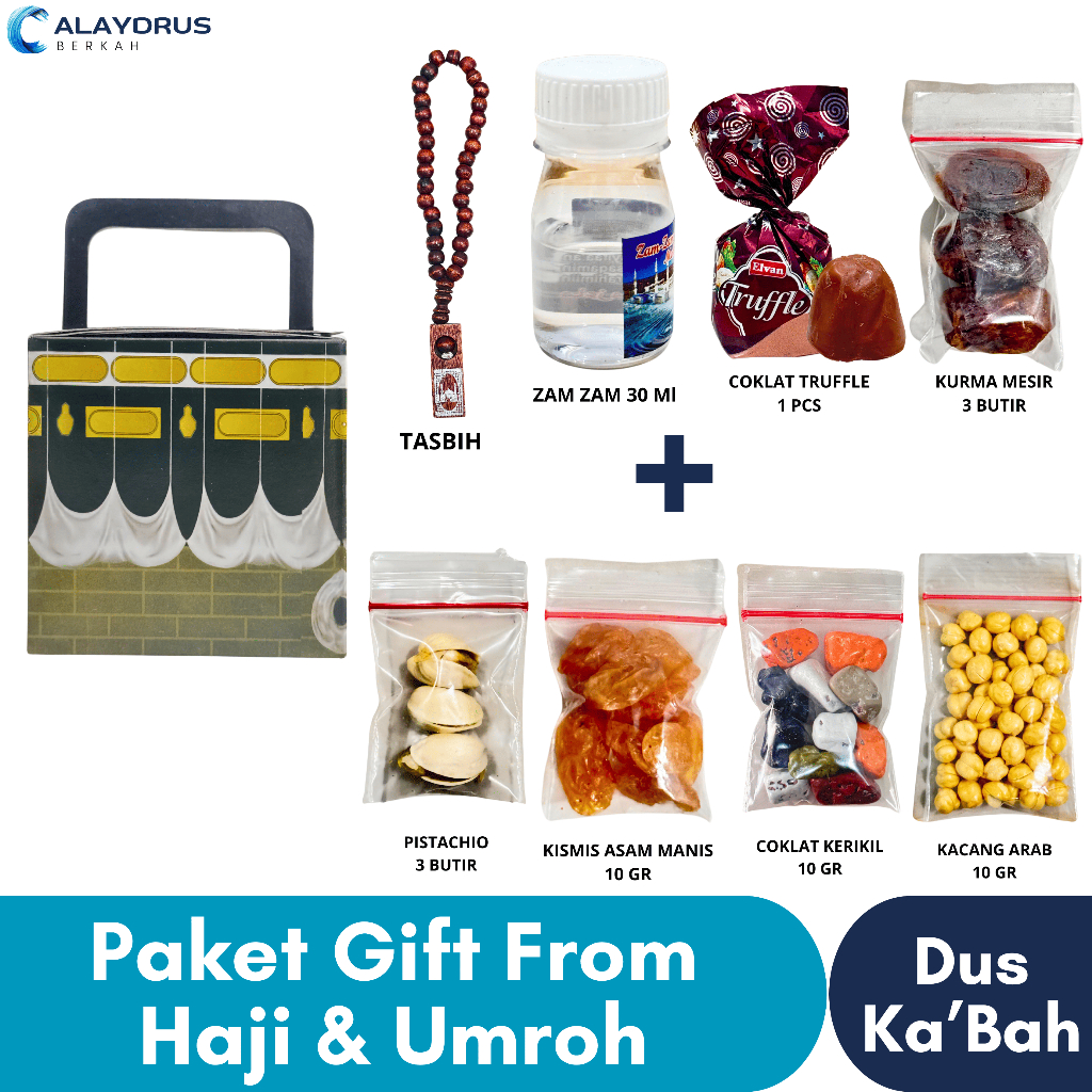

Paket Oleh Oleh Haji dan Umroh Dus Kotak Kabah Premium Lengkap Grosir | Coklat Kerikil Arab Zamzam
