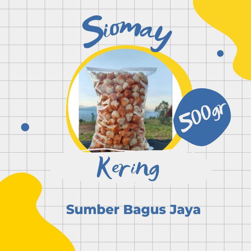 

Siomay mini kering kriuk renyah 500gram