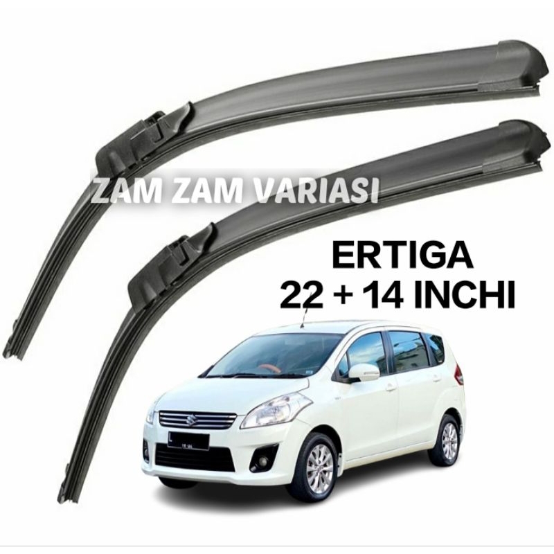 Wiper ertiga 2014 frameless