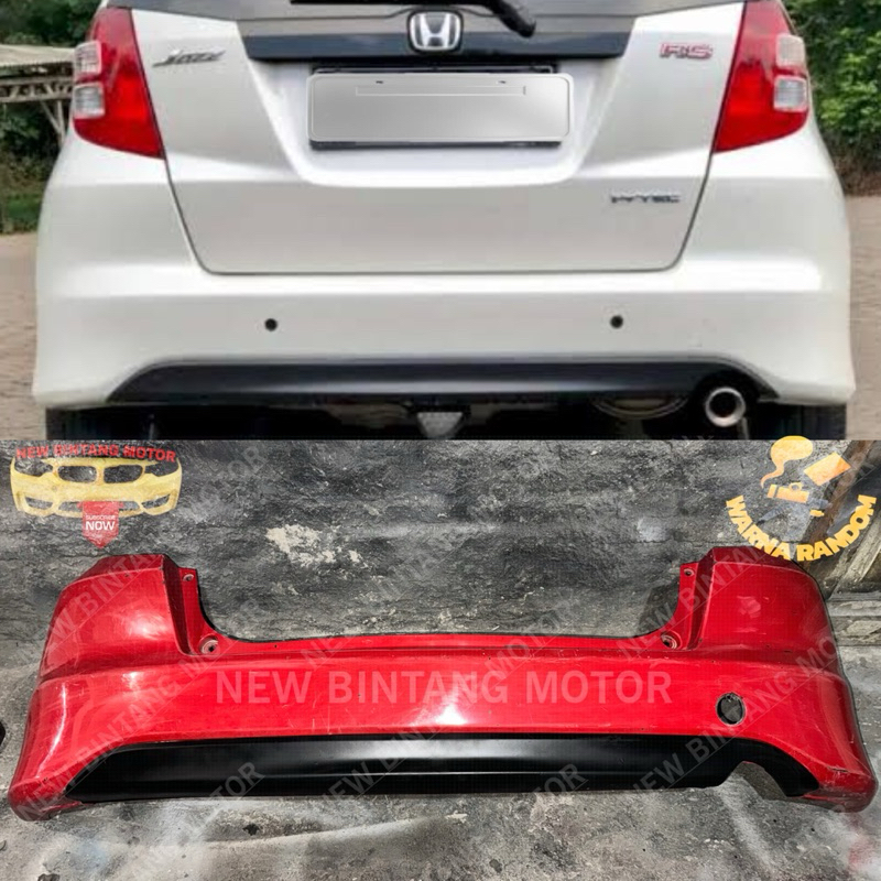 Bumper belakang honda jazz RS GE8 2008 2011 original