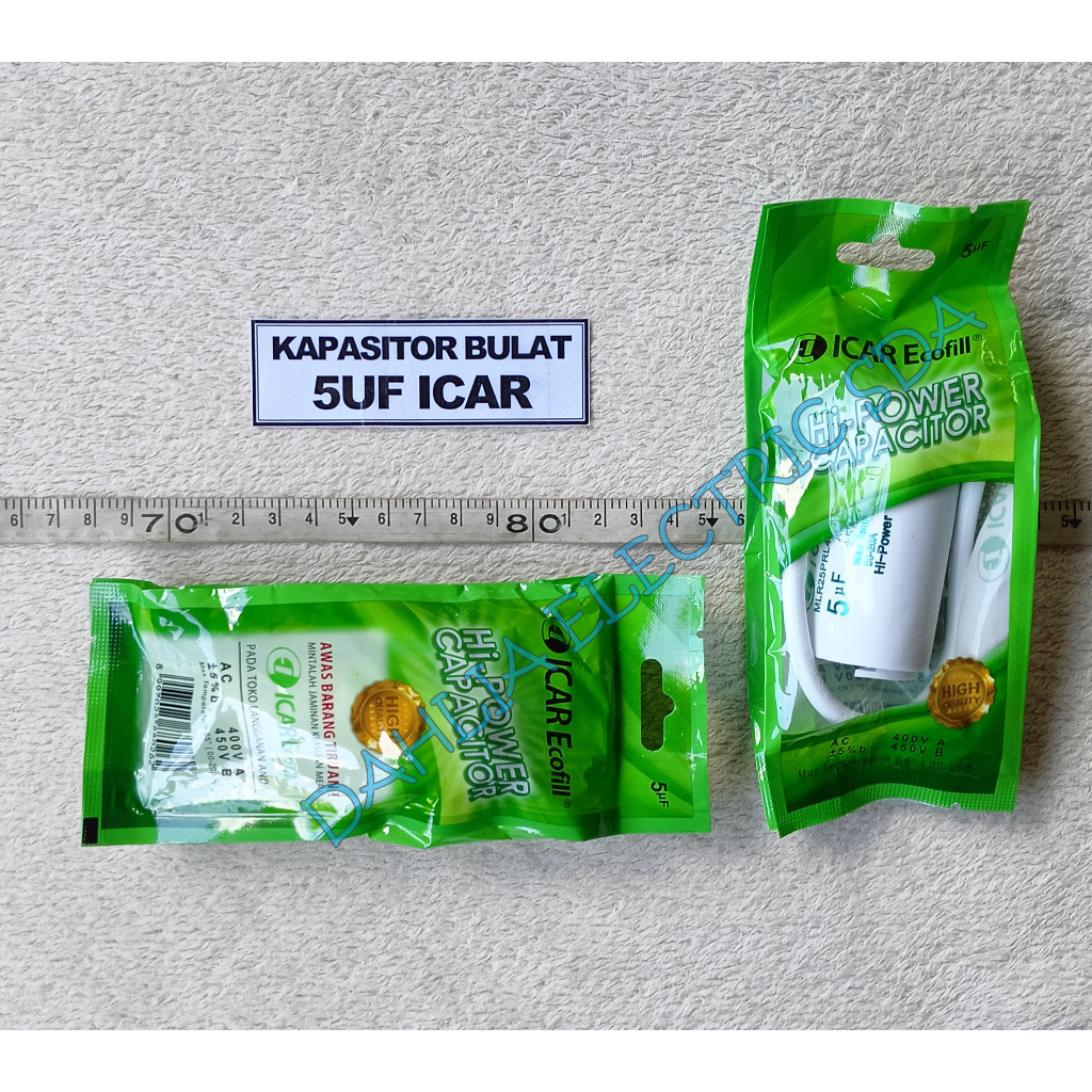 KAPASITOR 5UF ICAR ECOFILL