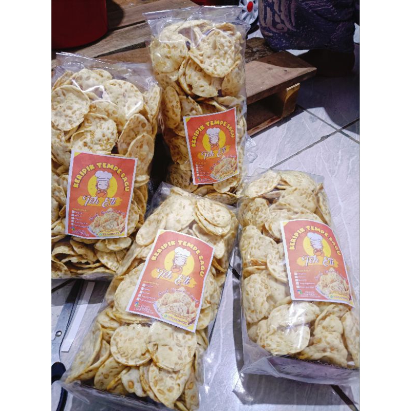 

kripik tempe sagu teh eti 500gr