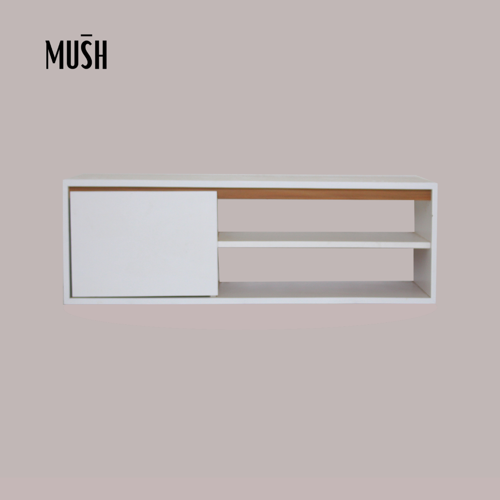 Rak TV minimalis Putih