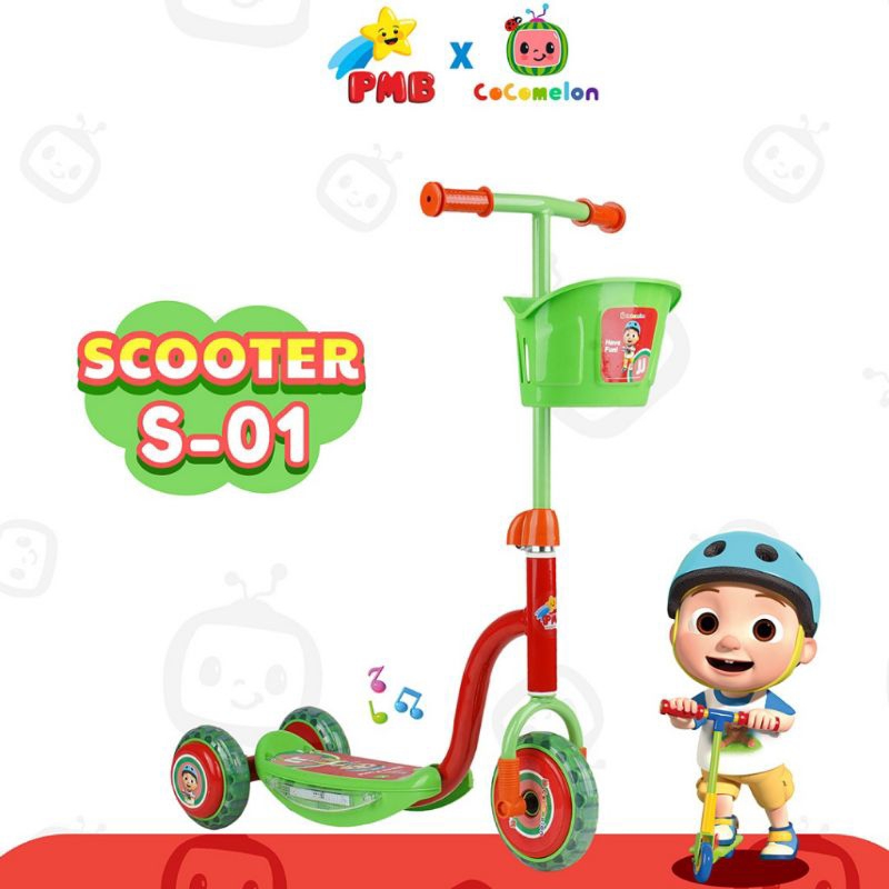 Scooter Anak Roda 3 PMB Tipe S-01 CAT