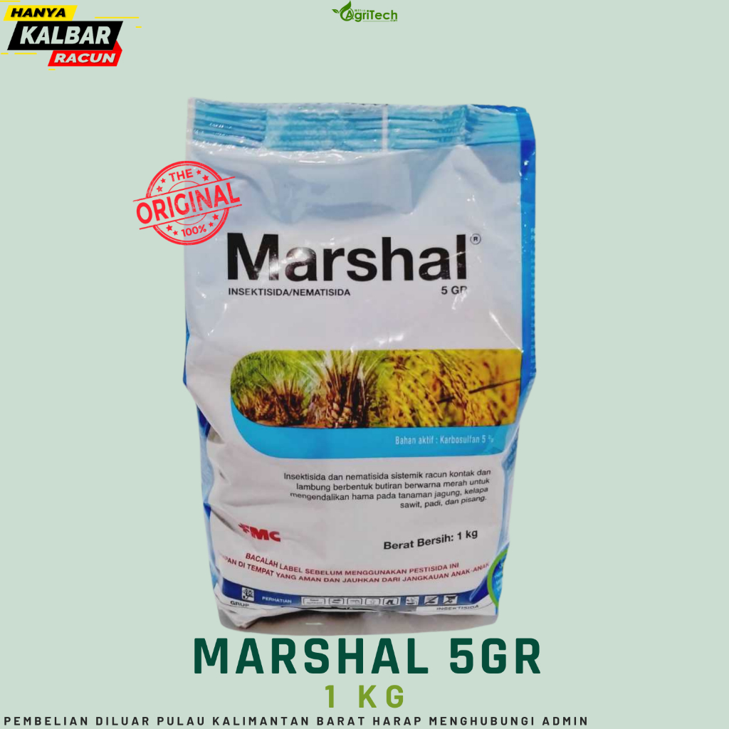 INSEKTISIDA DAN NEMATISIDA MARSHAL 5GR - 1 KG