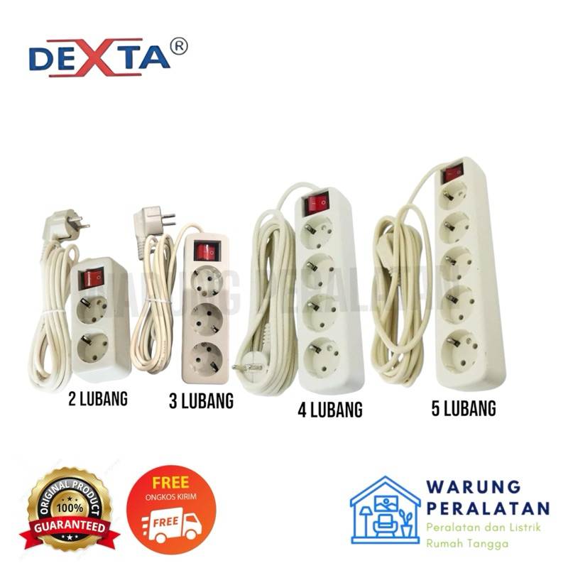DEXTA OB Stop Kontak Terminal + Kabel 3 Meter