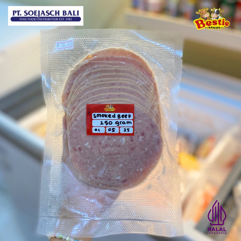 

Soejasch Smoked Beef 250g ( 10-13 lembar )