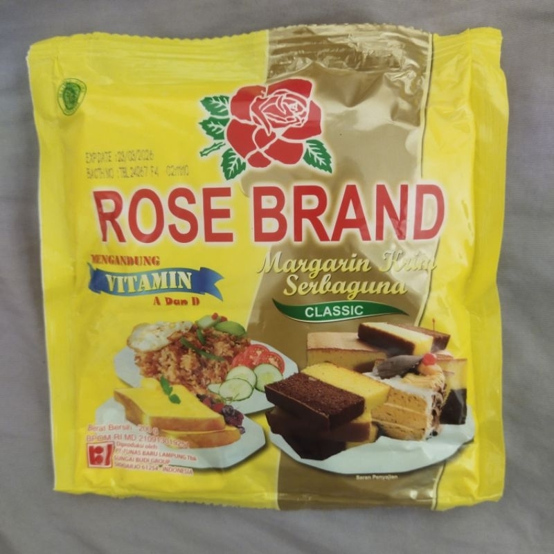 

Margarin Margarine Rose Brand 200gr