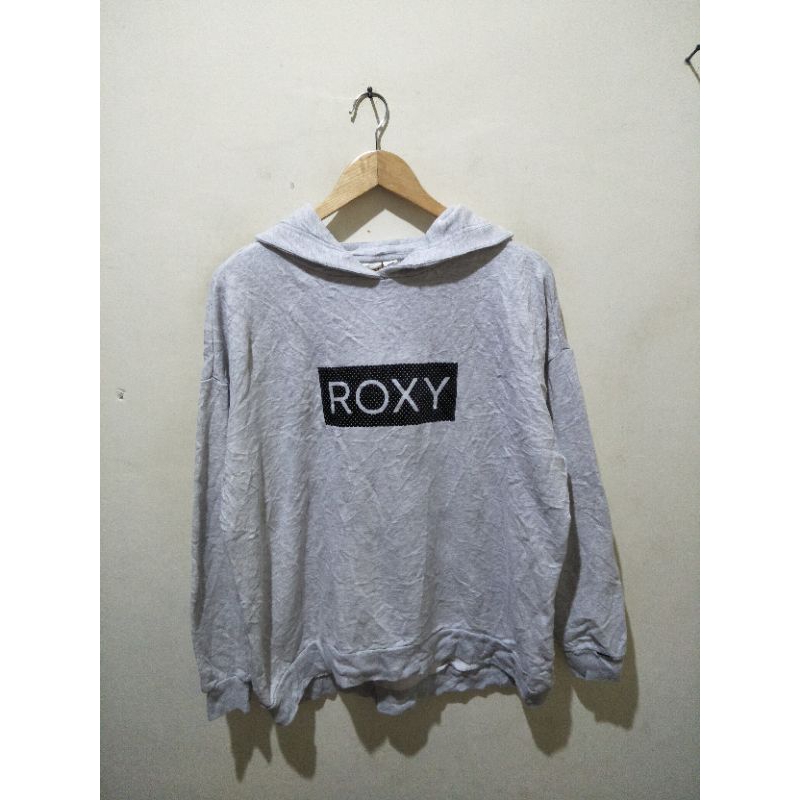 jaket hoodie cowok roxy second original