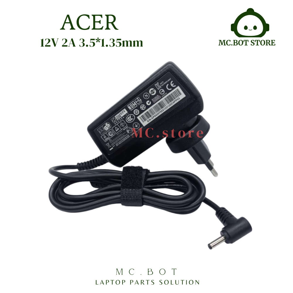 Charger Adaptor Casan Laptop Avita Magus NS12T5 12V-2A (3.5X1.35MM)