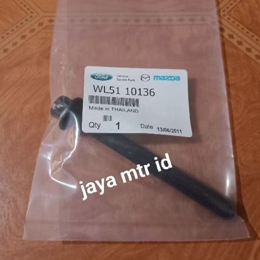 baut cylinder head panjang Ford ranger