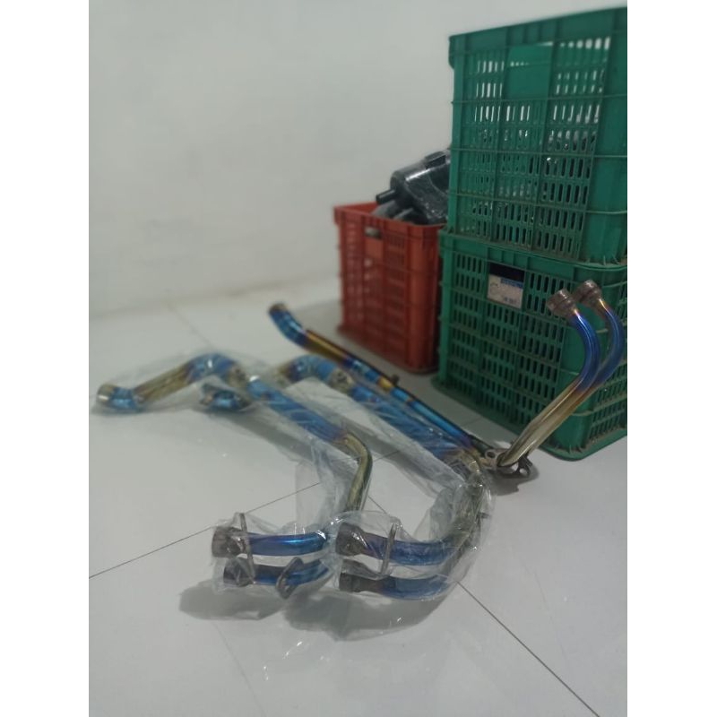 LEHER / HEADER BLUEMOON R25 NINJA 250 CBR 250RR NINJA 250 NEW INLET 50