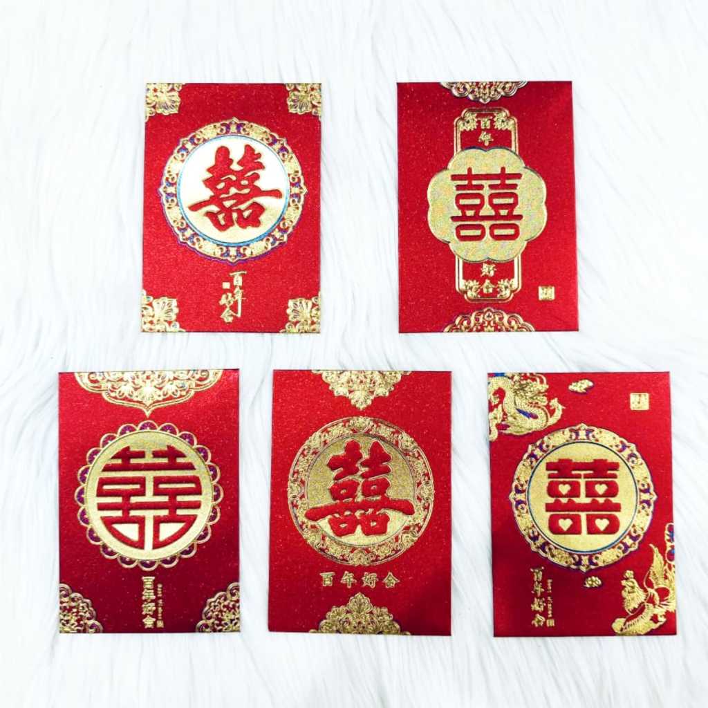

Angpao Swangsi/Nikah 4087 | Angpau Kawin Bahan Glitter Ukuran Standar Isi 6 Motif Sama