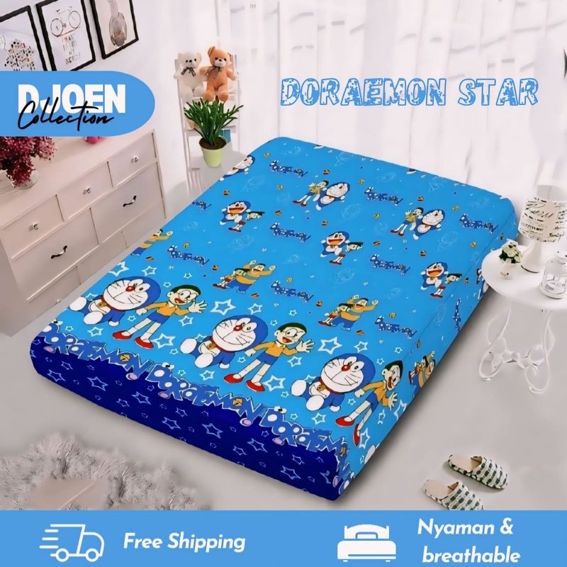 jual sarung kasur busa resleting motif karakter anak ukuran lengkap harga murah kualitas terjamin/ u