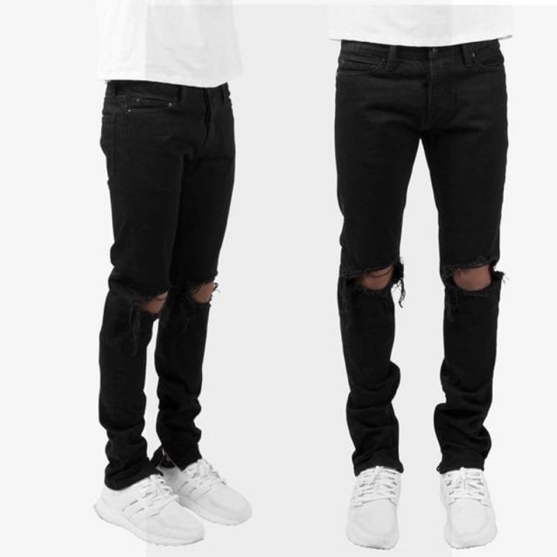 mnml m1 denim ripped jeans