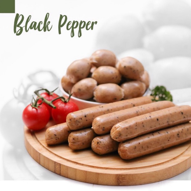7Bite Sausage - Sosis Ayam Premium - Black Pepper