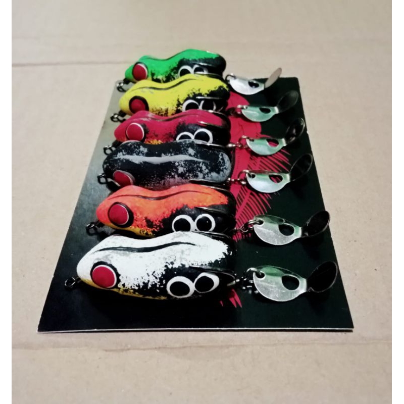 SOFT FROG RASA JAWS MELAS LURE || UMPAN IKAN GABUS