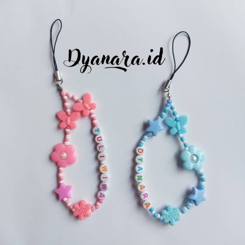 Phone Strap Custom Nama