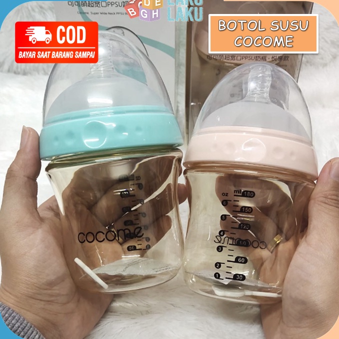 First Quality  Botol Susu Bayi PPSU 18ML BPA FREE  PPSU Botol Susu Dot Bayi Newborn  COCOME
