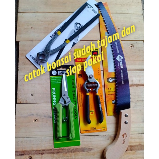 Produk Favorit  paket alat bonsai paket hemat set alat bonsai gergaji bonsai gunting bonsai