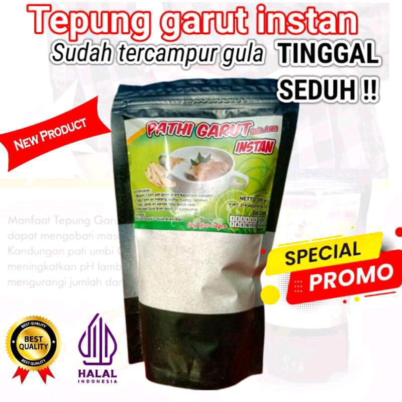 

tepung garut instan 250 gram