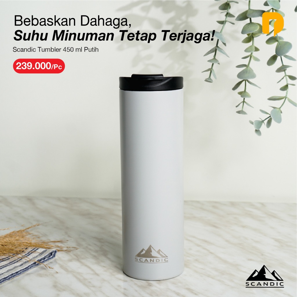 Gelas Tumbler Scandic 450