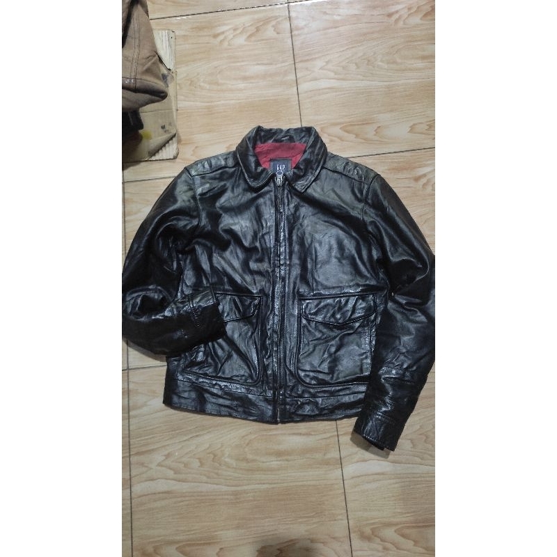 jaket kulit anak GAP rasa dewasa