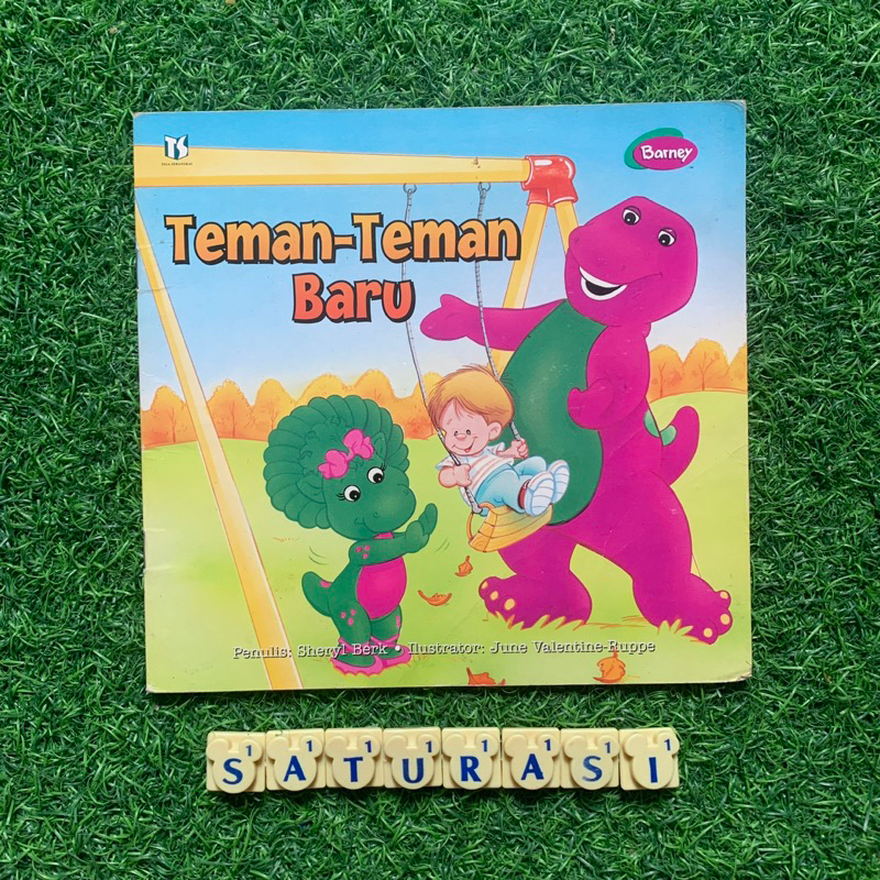 (Saturasi Preloved) Barney : Teman-Teman Baru - Buku Cerita Anak