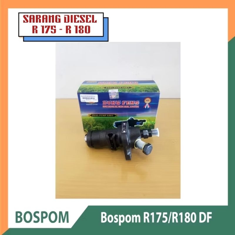 BOSPOM / FUEL INJECTION PUMP ASSY ( R 175 - R 180 ) ASLI DONGFENG